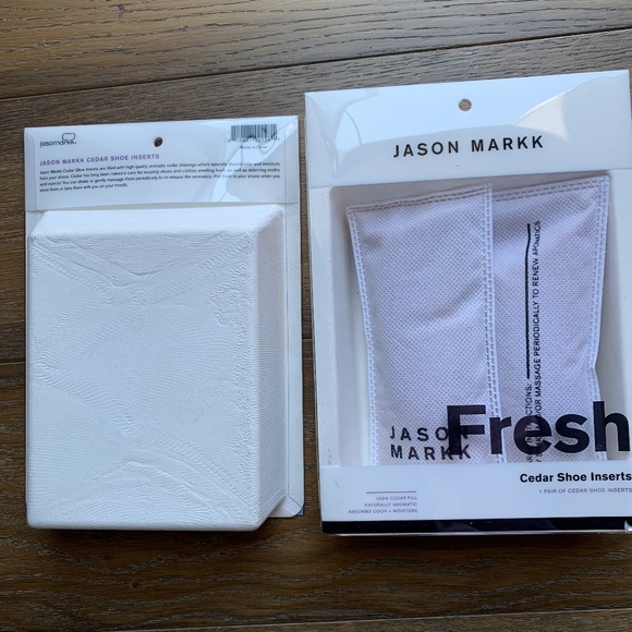 Jason Mark Cedar Shoe Inserts. (NEW) 2pk - Picture 3 of 4